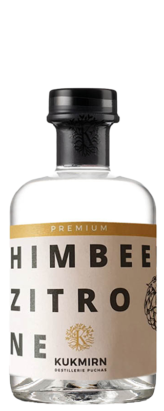 Kukmirn Himbeer-Zitrone Gin 0 0.7 lt EW-Fl.